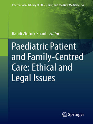 cover image of Paediatric Patient and Family-Centred Care